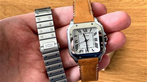 cartier watch strap change.